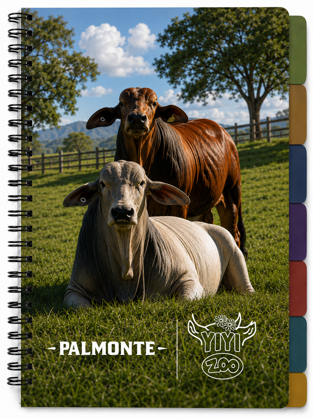 Cuaderno PALMONTE-BRAHMAN de 5 materias